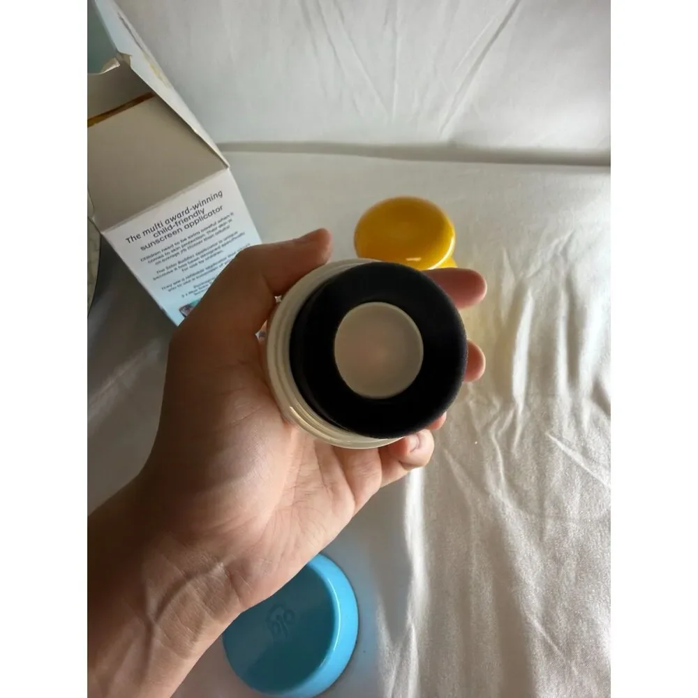 Solar Buddies Refillable Sunscreen Applicator 2-Pack BPA Free 100mL Open Box